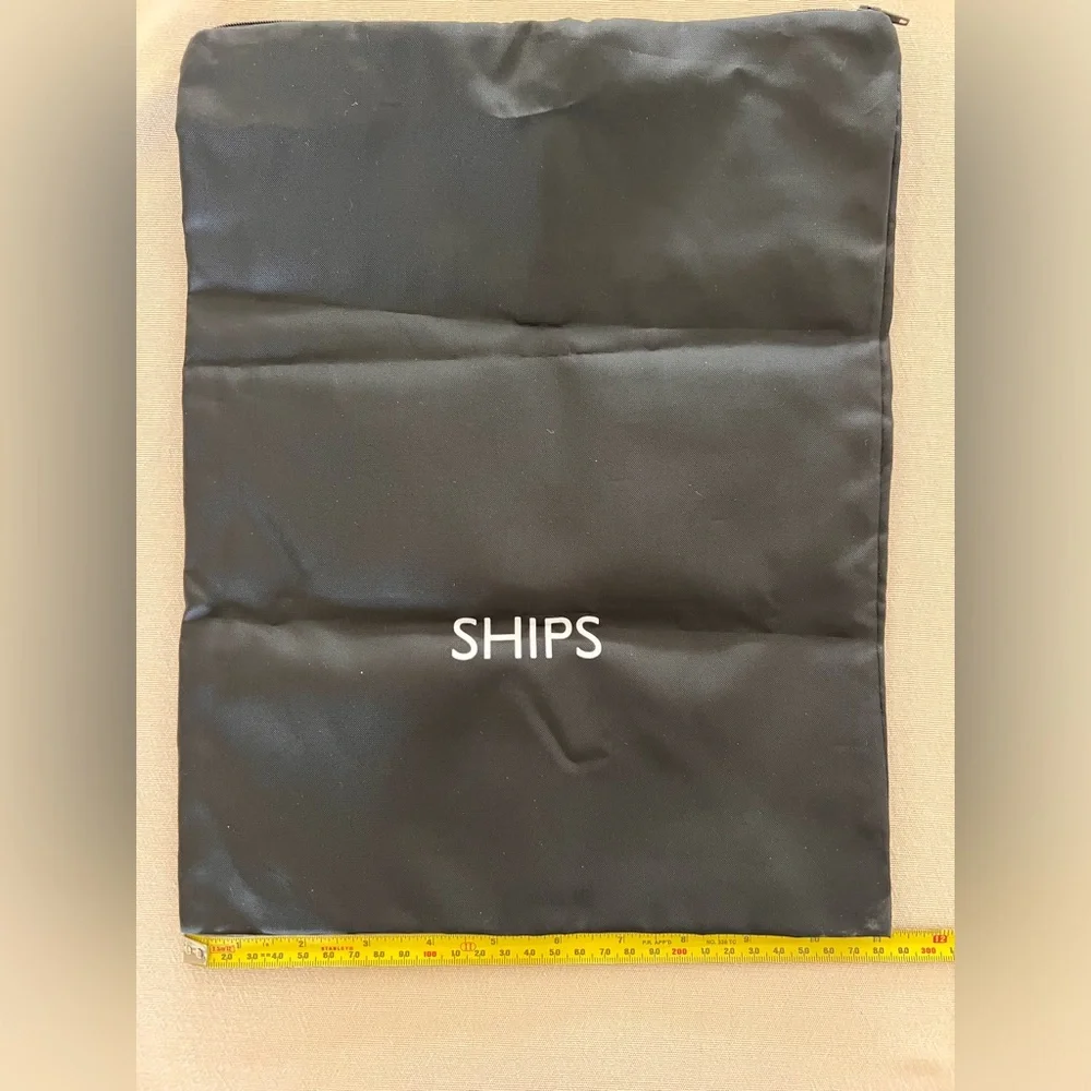 Ships Black Nylon Pouches